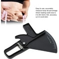 thumbnail image 6 of ABPETE Body Fat Caliper, Professional Double Spring Skinfold Calipers and Body Fat Tape Measure Tool for Accurately Measuring BMI Skin Fold Fitness(Black), 6 of 9