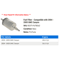 thumbnail image 2 of Fuel Filter - Compatible with 2004 - 2005 GMC Canyon, 2 of 2
