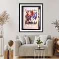thumbnail image 4 of Historic Framed Print, Czechoslovaks! Join our free colors!, 17-7/8" x 21-7/8", 4 of 9