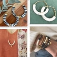 thumbnail image 4 of Bocar - Handmade Heishi vinyl beads with polymer and millimeter clay for surfers, necklaces,bracelets and earrings, 4 of 4
