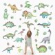 thumbnail image 2 of Luminous Dinosaurs Kids Wall Decals, Dinosaurs Wall Decal Children'S Room, Wall Sticker, Wall Sticker Children'S Room, Light Sticker, Bright Wall Stic, 2 of 4