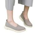 thumbnail image 1 of Orthopedic Slip on Walking Shoes for Women Spring Fall Lightweight Breathable Arch Support Platform Wedges Non Slip Work Loafers, 1 of 6