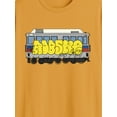 Roberto Lugo All Gender Graffiti Train Graphic Tee Shirt, Men's Sizes S