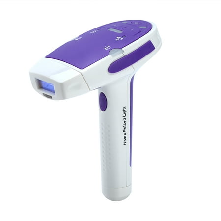 EECOO 3 Colors Electric Laser Hair Removal Machine System Permanent Body Epilator with 2 Lamps Hair