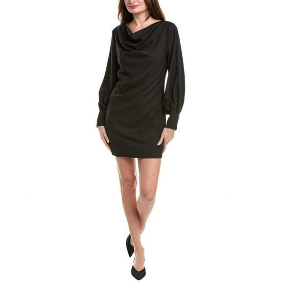 Nicholas womens  Hilda Shift Dress, 4, Black