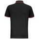 thumbnail image 2 of Asquith & Fox - Polo de manga corta ajuste clasico Modelo Tipped hombre caballero (Negro/Rojo), 2 of 2