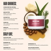 oVertone Color Depositing Semi-Permanent Hair Dye Conditioner - 8 oz For All Hair Types & Color-Treated Hair, Moisturizing Shea Butter & Coconut Oil, Vegan, Cruelty-Free Raspberry Pink