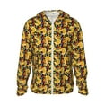 thumbnail image 1 of Fotbe Cartoon Ducks Chaqueta con Protección Solar UPF 50+ para Hombre y Mujer, Camisa con Capucha y Bolsillos-XX-Large, 1 of 7