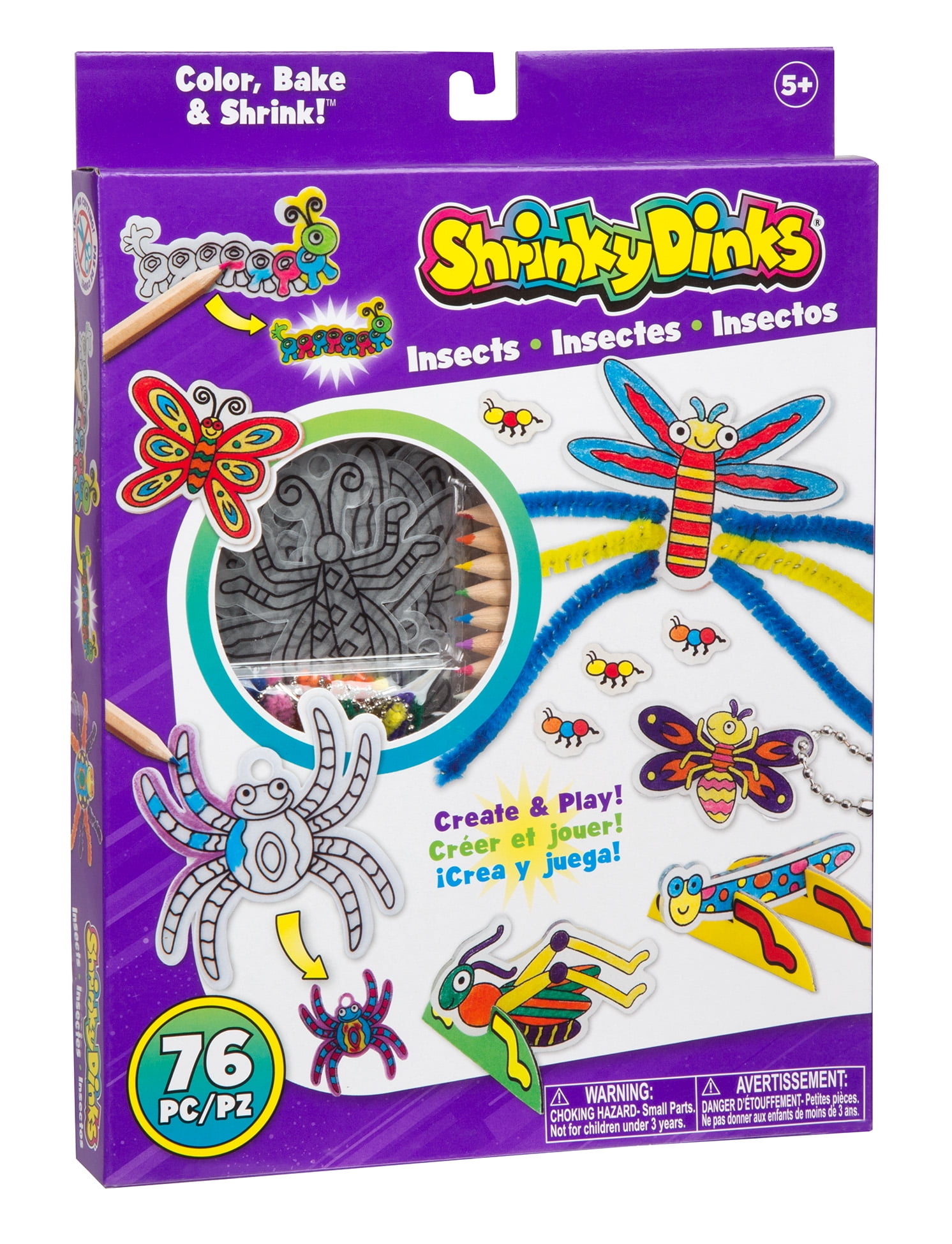 Shrinky Dinks Insects Activity Set - Walmart.com