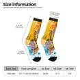 thumbnail image 2 of Logiee Animals on Noah's Ark1 Print Adult Socks for Men & Women,Calf Socks, Ankle Socks,Boots Socks,Breathable Casual Sock,Unisex Crew Socks, 2 of 6