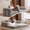 LIGHT GREY + Chenille + 3 Seat, variant on Convertible Floor Sofa Bed, Foldable Mattress Cloud Couch with Pillow Back & Armrest, Chenille Sleeper Sofa Bed with Fixed-Shape Frame, Compressed Couch for Living Room Bedroom,LIGHT GREY