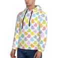 thumbnail image 3 of Naloa Colorful Rubber Duck Men's Casual Hooded Collar Drawstring Hoodies Pullover Sweatshirts Casual Long Sleeve Shirts-XX-Large, 3 of 7
