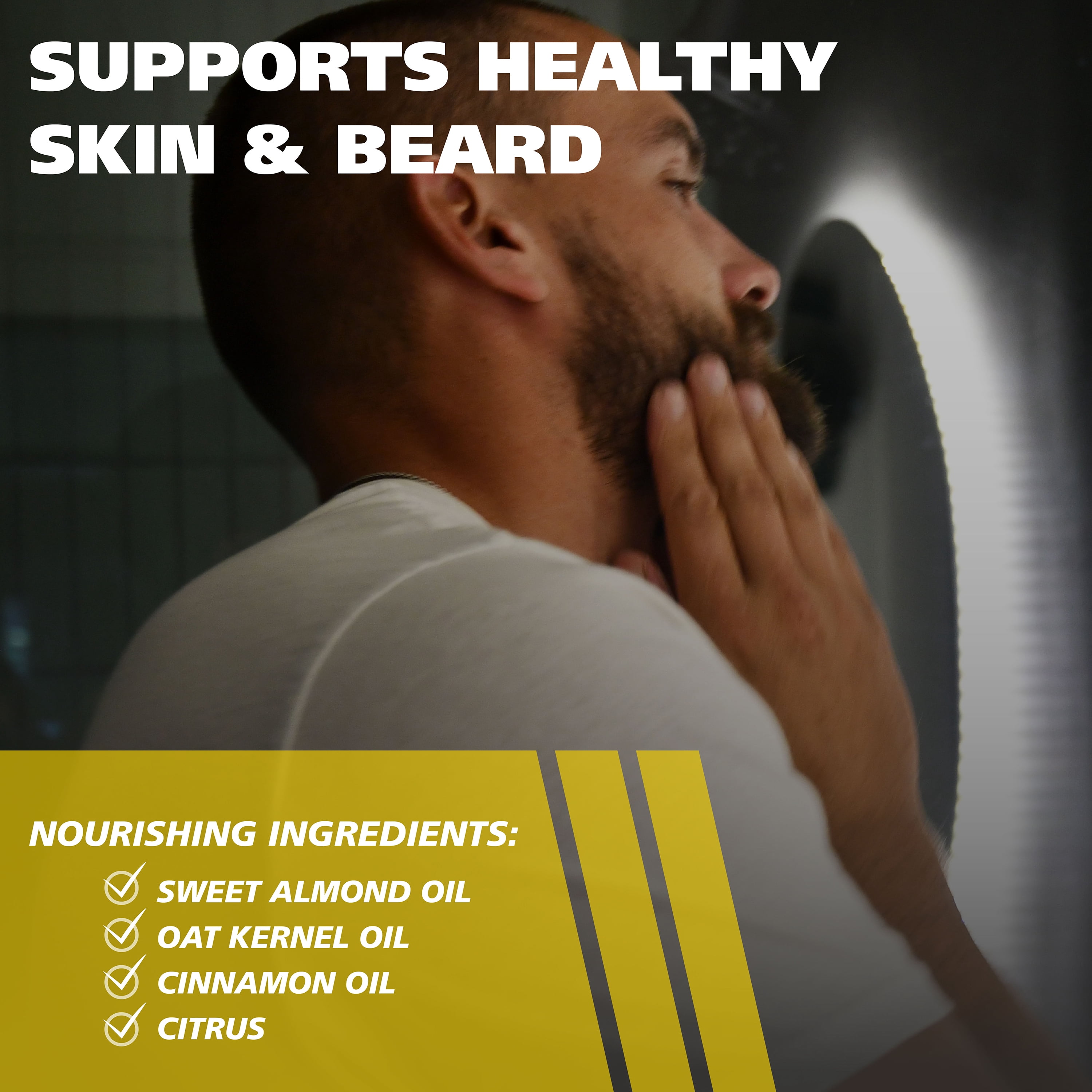 Wahl Beard Oil for Men – Softens & Moisturizes Beard, Soothes Skin Irritation - Fresh Citrus Scent, 2.0 fluid oz – Model 3028692