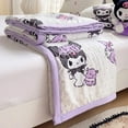 2025 New Sanrioed Summer Air Conditioner Quilt Kuromi Hello Kitty