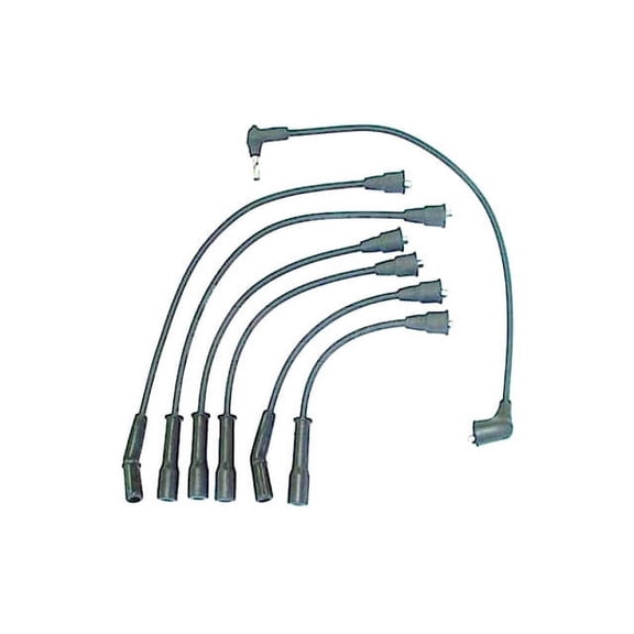 Spark Plug Wire Set - Compatible with 1990 - 1992 Toyota Land Cruiser 1991