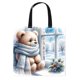 thumbnail image 2 of Bolso Mano Lona Con Punto Cruz Oso Y Ventana 11CT Manual DIY, 2 of 8