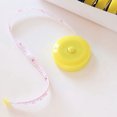 thumbnail image 6 of GeweYeeli 2Pcs Automatic Retractable Cloth Body Mini Measuring Tape Dual Sided Plastic Sewing Tools Mixed Color, 6 of 8