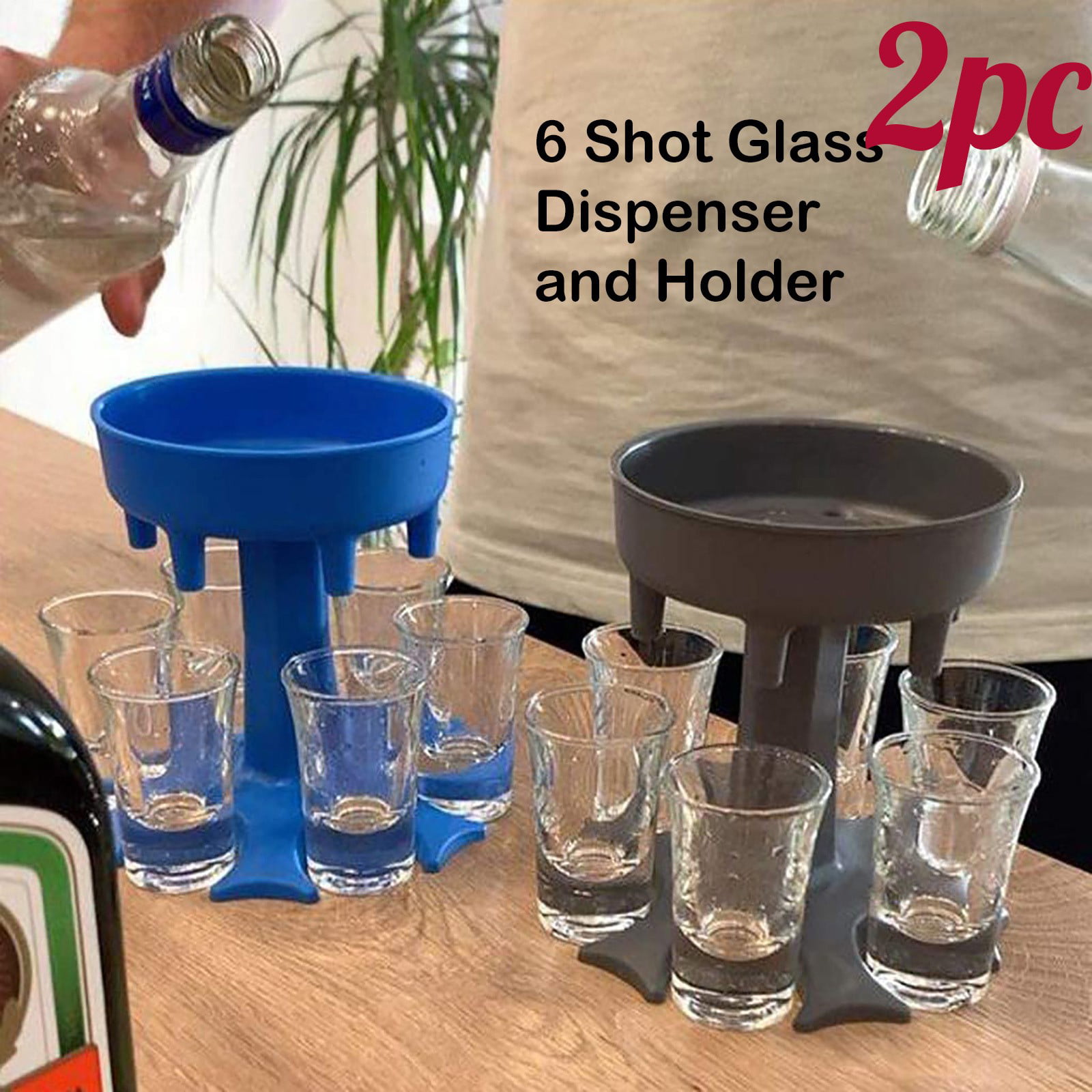 16 Shots Occasions 4 Drinks Parties Sub Zero Freezer Shot Glasses Glass 8 