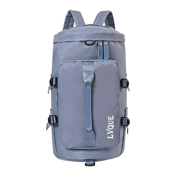 Mochila deportiva impermeable con compartimento para zapatos | Bolsa de viaje para gimnasio y yoga para hombre y mujer | Almacenamiento separado para artículos húmedos y secos | Mochila deportiva de