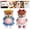 A#20PC, variant on 20 Pcs 3D Shiba Inu Dog Belly Stickers, Super Soft Silicone Anti-Collision Stickers, Cute Dog Belly Sticker as Car Door Protector, Table Edge Protector & Cute Decor Sticker for Home and Car