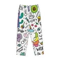 thumbnail image 4 of Fotbe Fun Animal with Unicorn Women's Pajama Pants,Sleepwear Pants,Pj Bottoms Drawstring And Pockets-X-Large, 4 of 9
