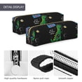 thumbnail image 4 of Fotbe Space Dino Cartoon Black Estuche para Lápices de Cuero con Estampado, Estuche con Cremallera Resistente, Organizador Compacto y Elegante para Papelería, 4 of 7