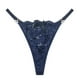 thumbnail image 2 of Gibobby Tangas de mujer sexy encaje Bragas sexis de encaje para mujer, ropa interior, tangas, lencería, Tanga transpirable, bragas sin rastro(Azul CH), 2 of 5