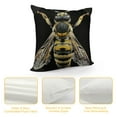 thumbnail image 4 of GOSMITH Throw Pillow Cover - Cuckoo Bee Insect Macro Triepeolus Simplex Wildlife, 4 of 5