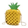 thumbnail image 1 of Sac à Bandoulière en Cuir PU Forme Ananas 3D Creux pour Femmes, 1 of 2