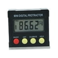 thumbnail image 3 of HEALEEP Pocket Level Inclinometer Digital Measuring Tool Plastic Black 1Pcs, 3 of 5