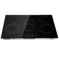 thumbnail image 1 of KFFKFF Sleek Electric Stove Top, Size 30.3 x 20.5 inch, Comes with 5 Burners, 240V, Ceramic Top with Touch Controls, Includes Timer & Child Lock, 9 Heat Levels for Diverse Cooking Requirements, 1 of 9