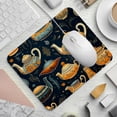 thumbnail image 2 of Arabic Teapot Gaming Mouse Pad, Desk Mat, Square 8.3x9.8 Inch Non-Slip Rubber Bottom Printed for Office and Gaming, 2 of 6