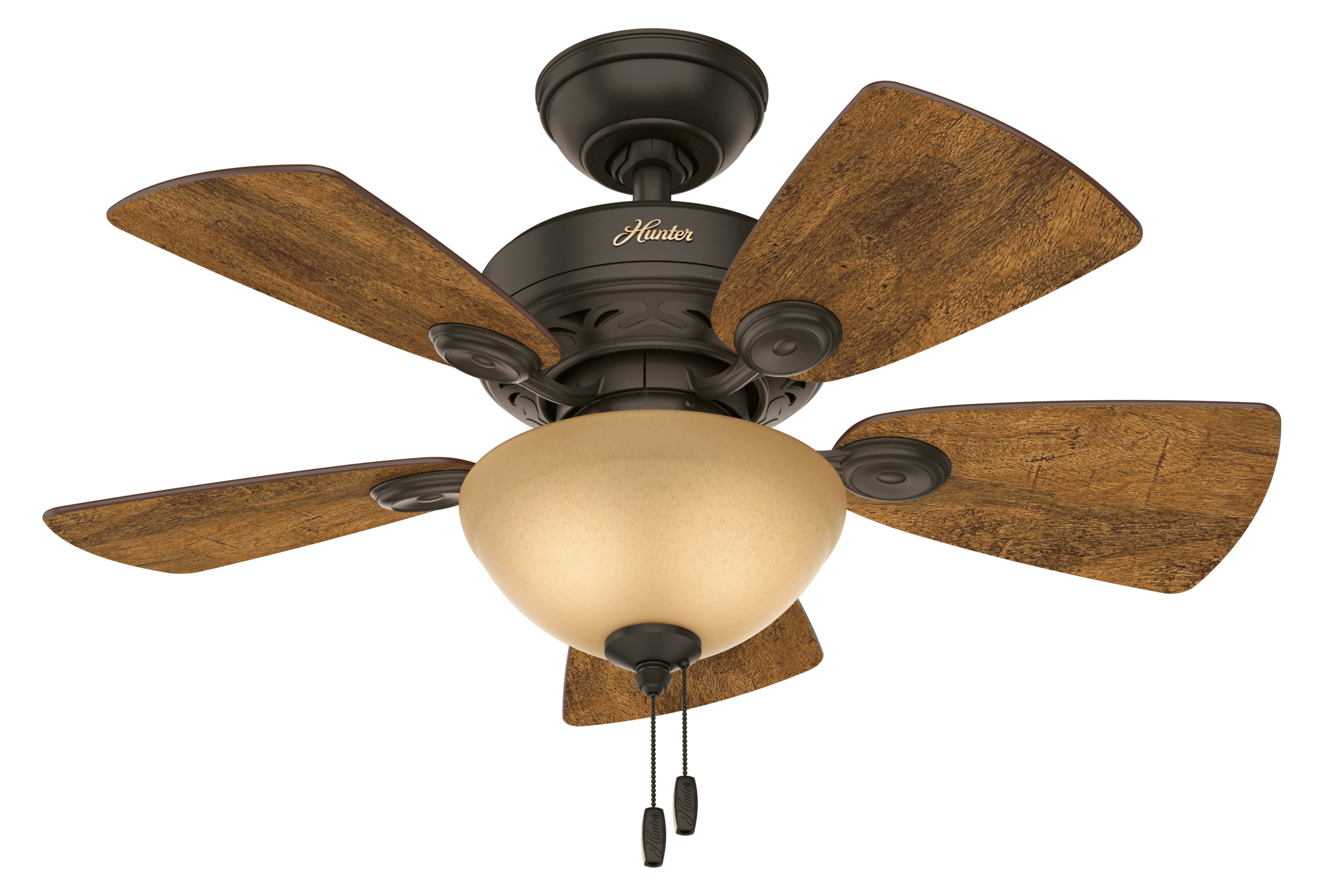 Hunter 34 Watson Ceiling Fan With, Can You Change The Light Fixture On A Hunter Ceiling Fan