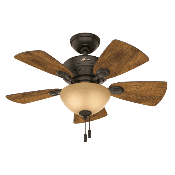 Bronze Ceiling Fan With Light Kit, What Size Light Bulb For Hunter Ceiling Fan