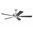 thumbnail image 4 of ECF52BNK5-BNGW Craftmade Lighting Eos - 5 Blade Ceiling Fan-14.25 Inches Tall and 52 Inches Wide-Brushed Polished Nickel Finish-Brushed, 4 of 10