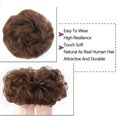 thumbnail image 3 of 1PCS Chignon Désordonné Extension de Chouchous Cheveux Bouclés Ondulés Synthétiques pour Femmes Postiche, 3 of 7