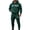 #G01-Army Green, variant on Mens Los Angeles Graphic Hoodie Sweatsuit 2 Piece Tracksuit Set Casual Athletic Hooded Sweatshirt & Tapered Jogger Pants Suit
