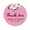 Light Pink, variant on Darling Souvenir Round 45 Pcs Rose Floral Thank You Stickers Personalized Bride Groom Names And Date Envelope Seals-MInt