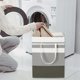 thumbnail image 5 of Cesta para la ropa, cesto alto plegable de 75 L con asa para ropa, juguetes y más. Cestas de ropa grandes impermeables para el hogar, el dormitorio y los viajes (Gr, 5 of 5