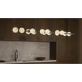 thumbnail image 7 of Fredrick Ramond Fr41909 Selene 14 Light 74" Wide Linear Chandelier - Brass, 7 of 7