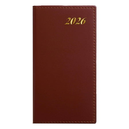 2026 Discipline Planner, Spanish English Bilingual Notebook with Weekly & Monthly Layouts, Goal Setting & Habit Trackers, Red Productivity Planner for Students & Professionals