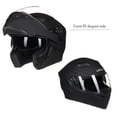 thumbnail image 4 of Motorcycle Helmet Full Face With Bluetooth Headset Modular Flip Up Motorbike Helmets DOT M Size Matt Black, 4 of 12