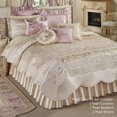 thumbnail image 4 of Touch of Class Prima Literie Matelassée Ensemble de Couvre-Lit Perle Ensemble Grand 4 Pcs, 4 of 4