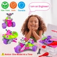 thumbnail image 2 of Juguetes STEM de construcción Tsomtto para niñas de 4 a 8 años, color rosa, 2 of 3