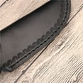 thumbnail image 3 of 22cm Leather Protector Portable Kitchen Sheath Cover (Black), 3 of 7