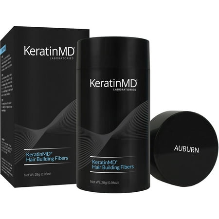 KERATINMD LABORATORIES Hair Building Fibers, Auburn, 0.98 oz