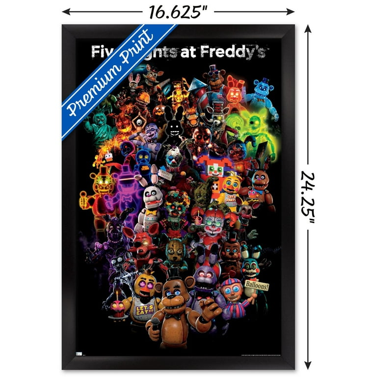 Five Nights at Freddy's: Special Delivery - Collage Wall Poster, 22.375 x  34 