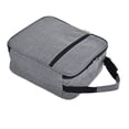 thumbnail image 1 of M Buder Bolsa Térmica de Almuerzo de Tela Oxford para Picnic Acampar y Oficina con Gran Capacidad Aislamiento Prolongado Ligera y Portátil Gris 24 x 26.5 cm / 9.5 x 10.4 in, 1 of 9
