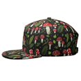 thumbnail image 3 of Cottagecore Fungi Snapback Hat - Unisex Flat Brim Cap with Aesthetic Fungi Print - Adjustable Streetwear Fashion Hat, 3 of 5