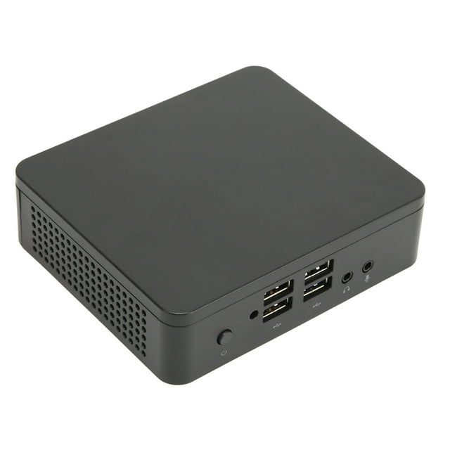 Mini PC, Micro-Ordinateur Sans Ventilateur DDR3L Sortie 4K pour l'Industrie